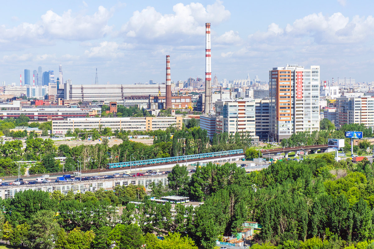 Москва — Виды с высоты; Москва — Метрополитен — [2] Замоскворецкая линия