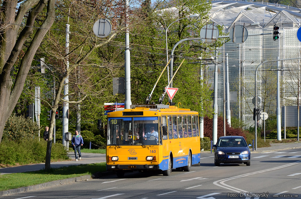 Злин, Škoda 14Tr10/6 № 163