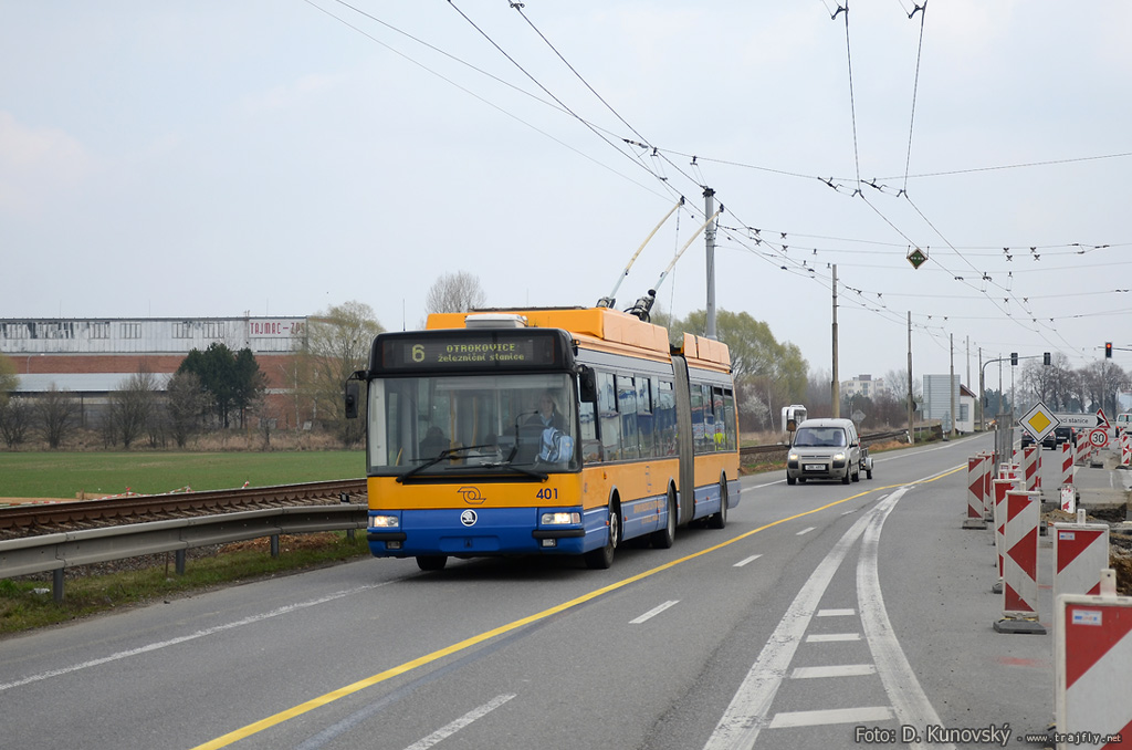 Злин, Škoda 25Tr Irisbus Citybus № 401