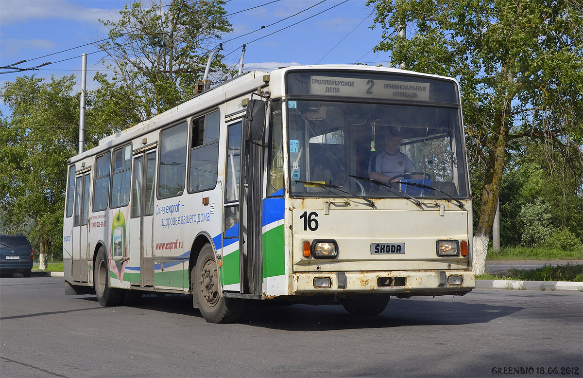 Великий Новгород, Škoda 14TrM (ВМЗ) № 16