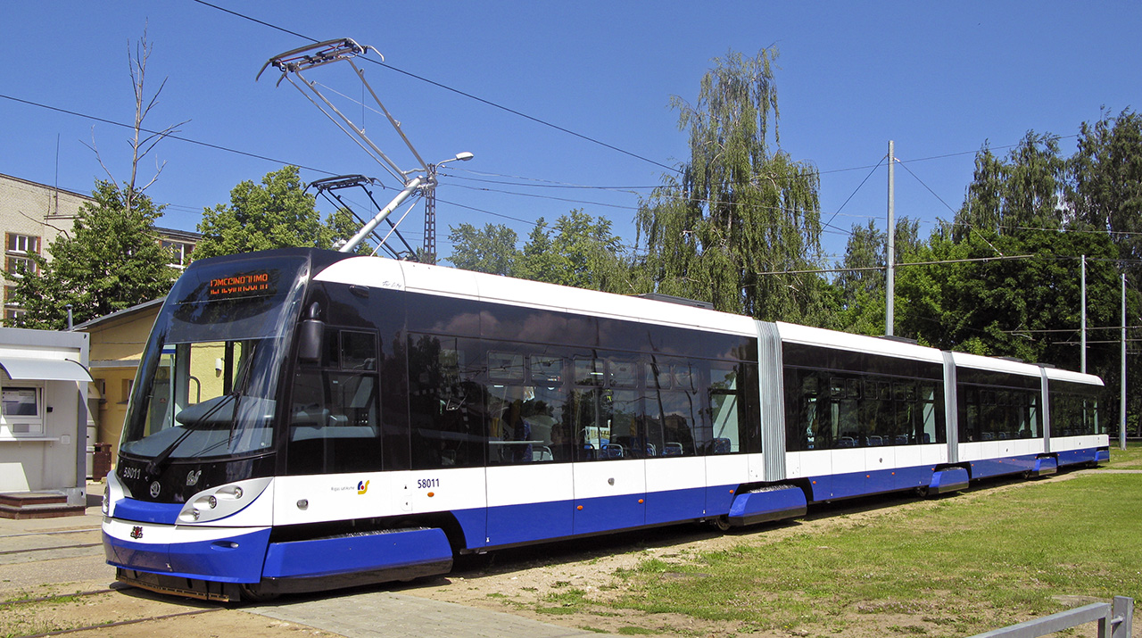 Рига, Škoda 15T1 ForCity Alfa Riga № 58011