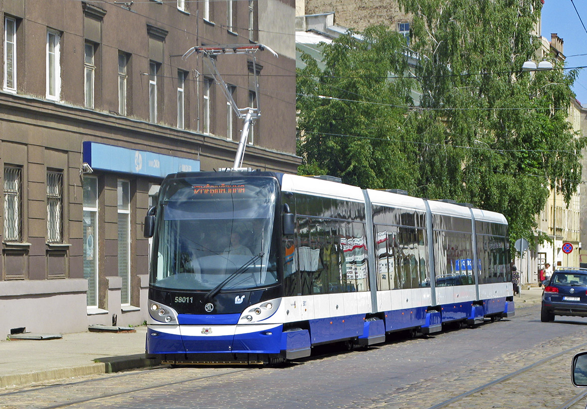 Рига, Škoda 15T1 ForCity Alfa Riga № 58011