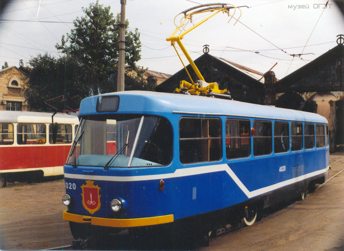Одесса, Tatra T3R.P № 4020