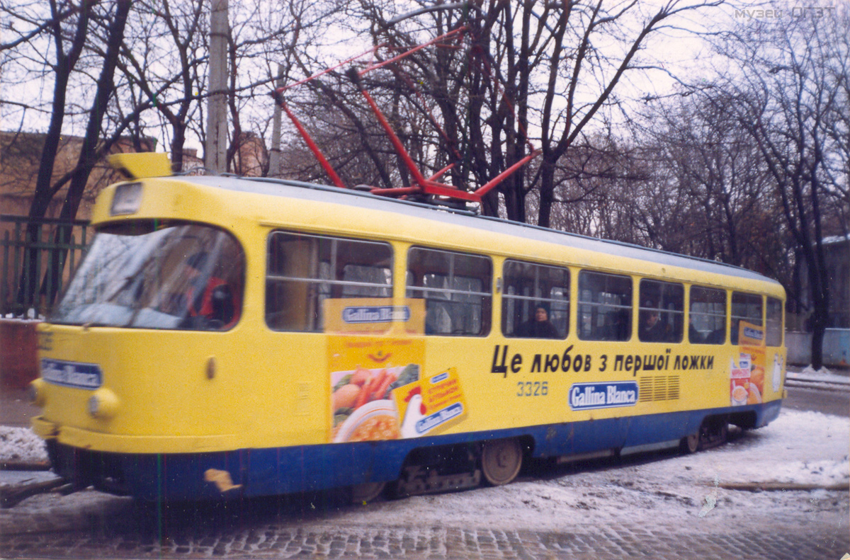 Одесса, Tatra T3SU № 3326