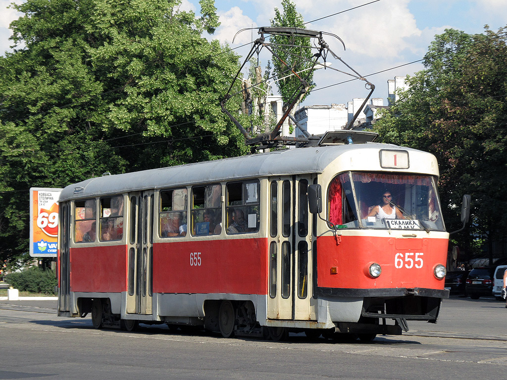 Каменское, Tatra T3SU № 655