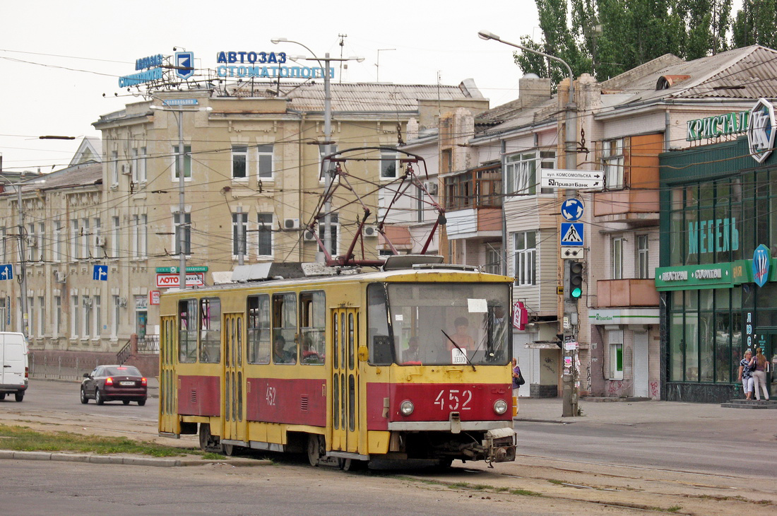 Запорожье, Tatra T6B5SU № 452