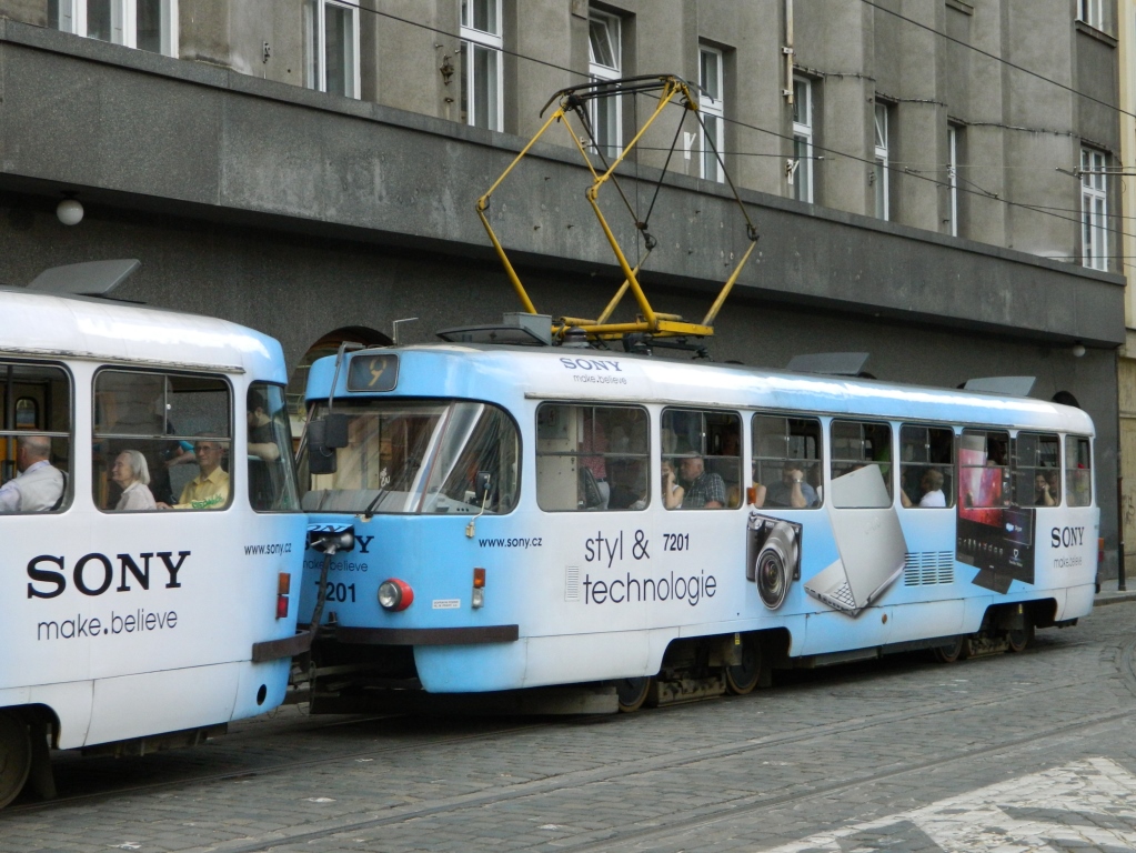 Прага, Tatra T3SUCS № 7201