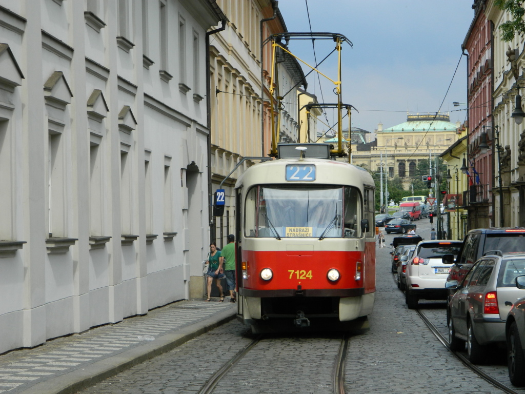 Прага, Tatra T3SUCS № 7124