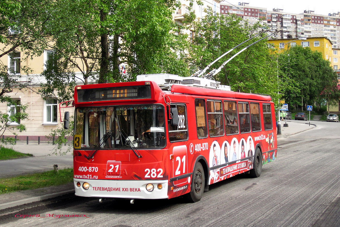 Мурманск, ЗиУ-682Г-016.07 № 282
