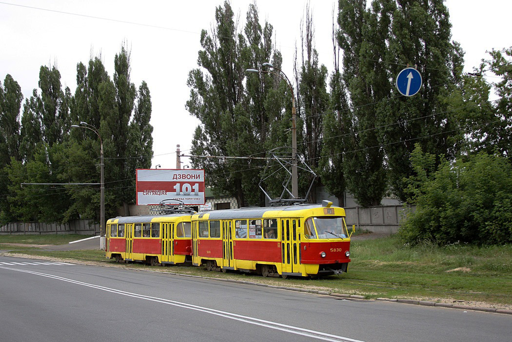 Kijów, Tatra T3SU Nr 5830