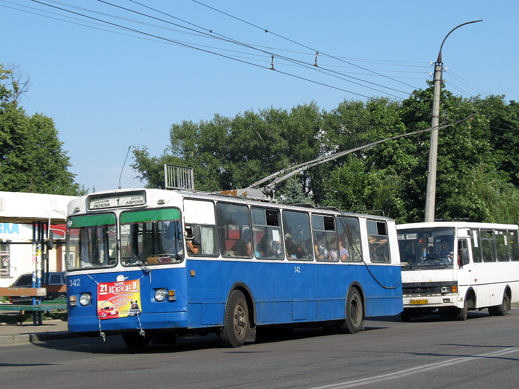Черкассы, ЗиУ-682В-012 [В0А] № 342