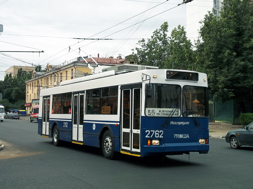 Москва, Тролза-5275.05 «Оптима» (КР МТрЗ) № 2762
