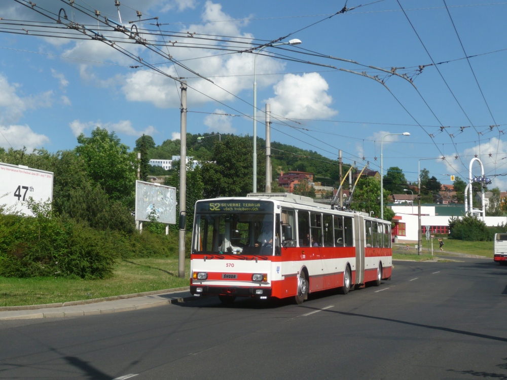 Усти-над-Лабем, Škoda 15Tr13/6M № 570