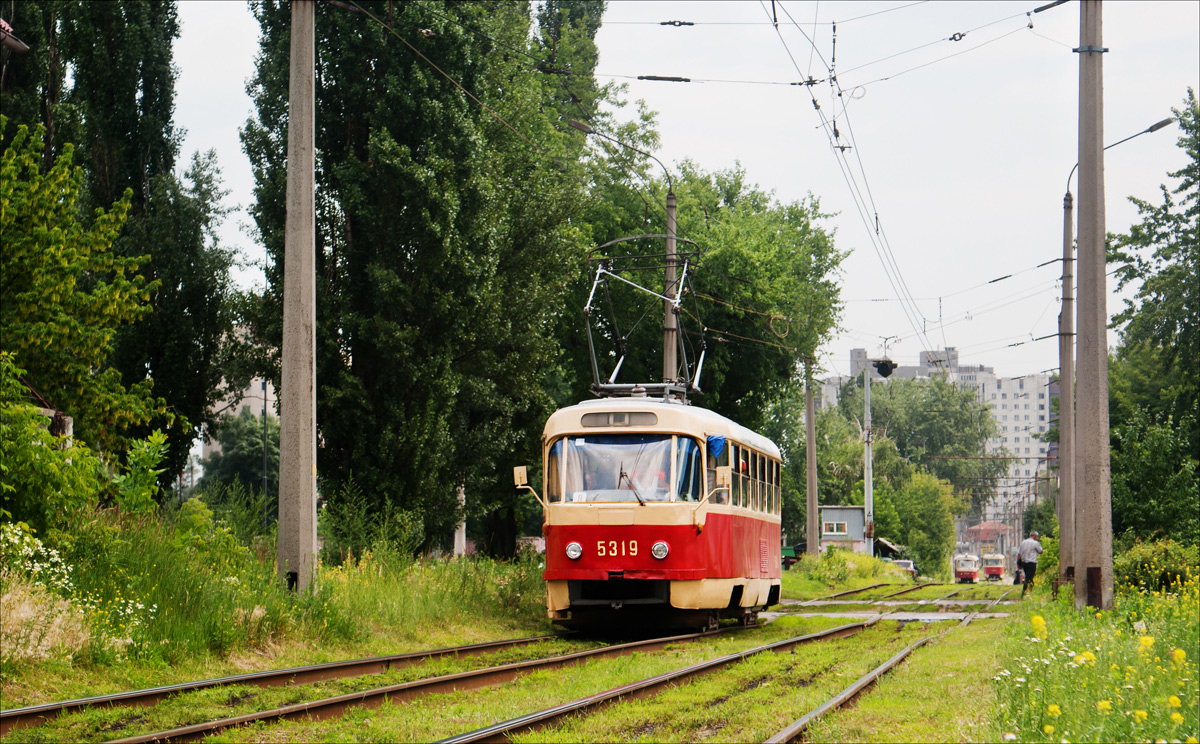 Киев, Tatra T3SU (двухдверная) № 5319