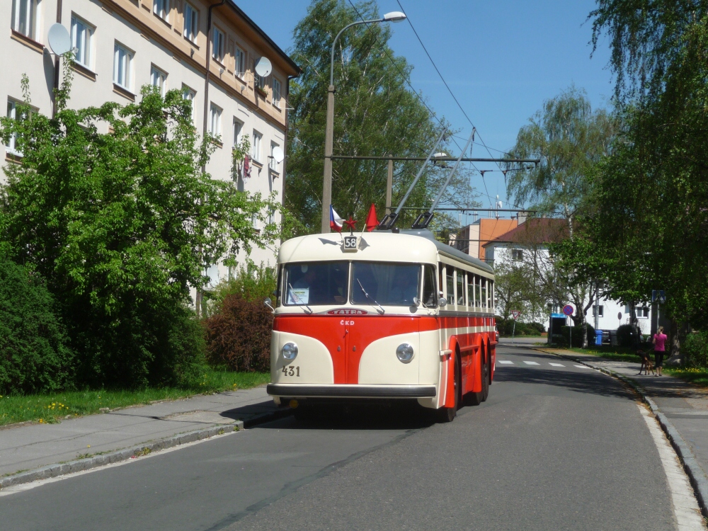 Прага, Tatra T400 III.B № 431 Прага, Tatra T400 III.B № 431