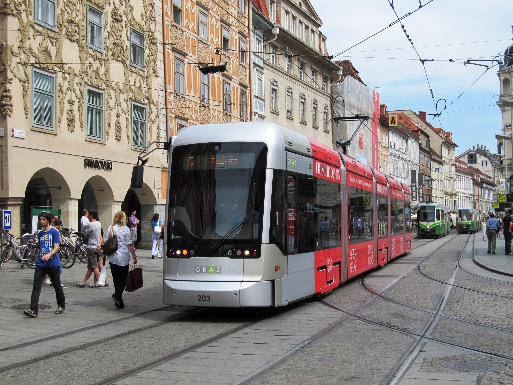 Грац, Stadler Variobahn № 203