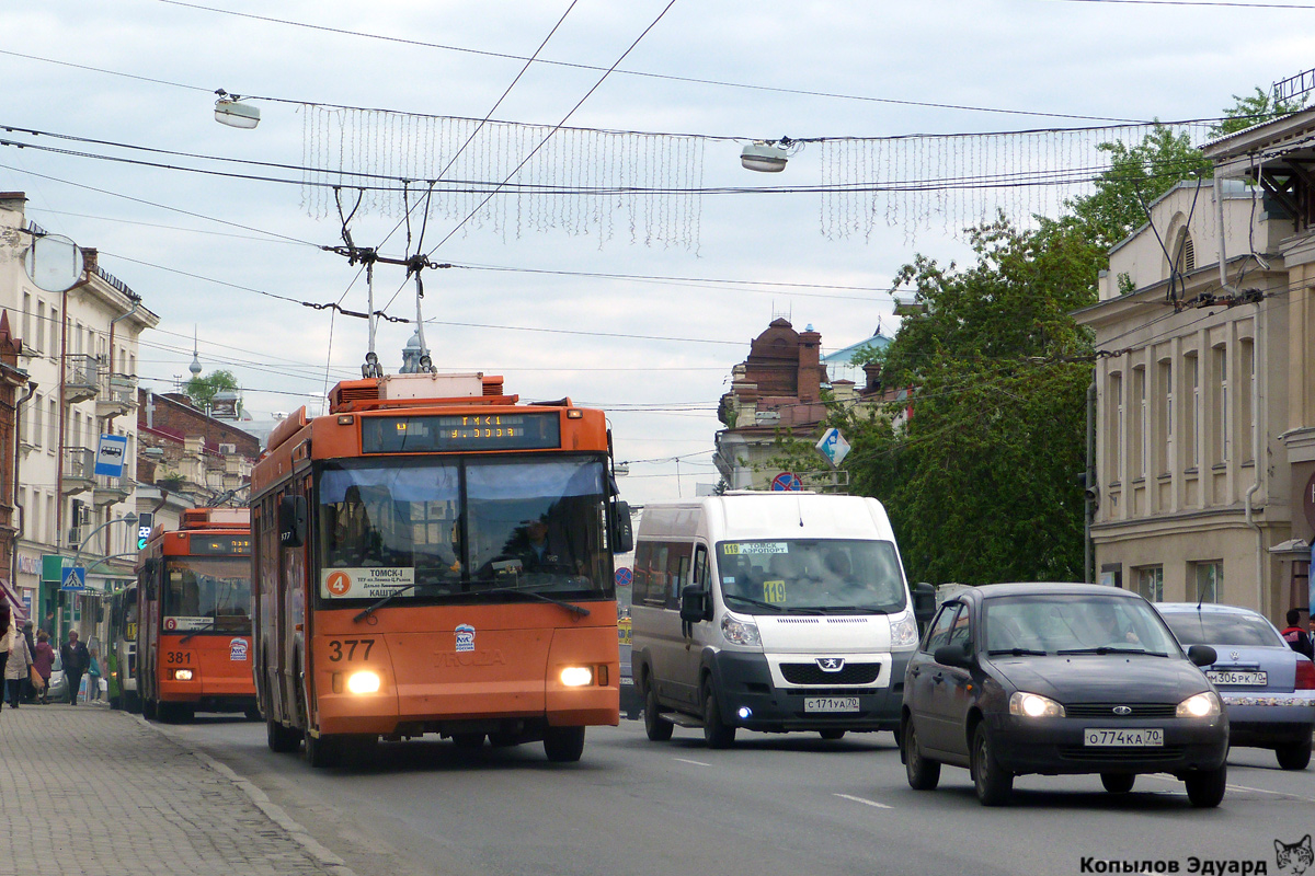Томск, Тролза-5275.05 «Оптима» № 377