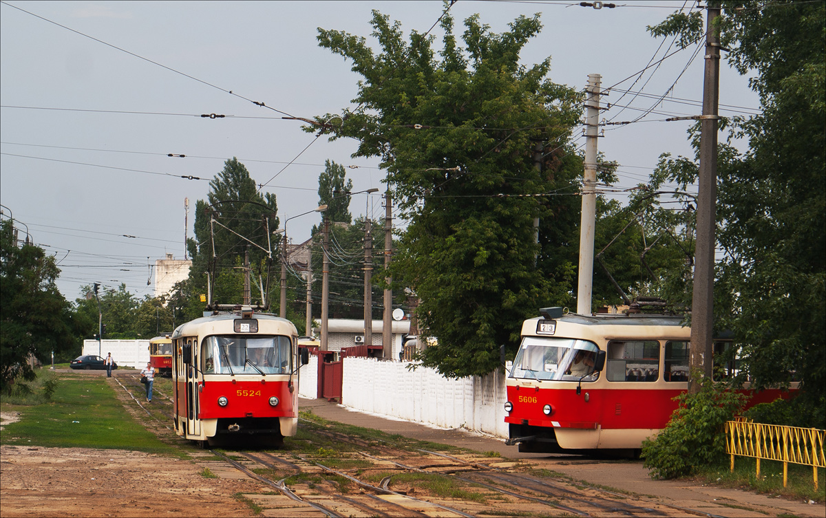 Киев, Tatra T3SU № 5524