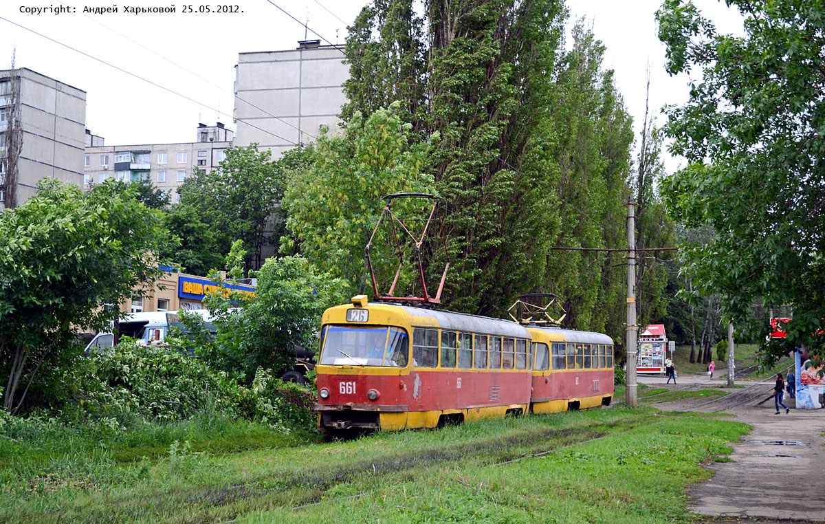 Харьков, Tatra T3SU № 661