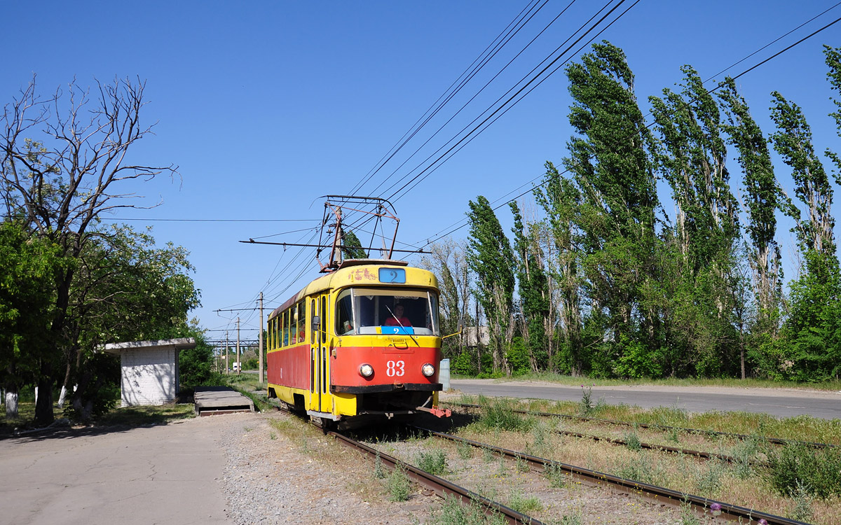 Voljski, Tatra T3SU (2-door) Nr. 83; Voljski — ZOS tram link