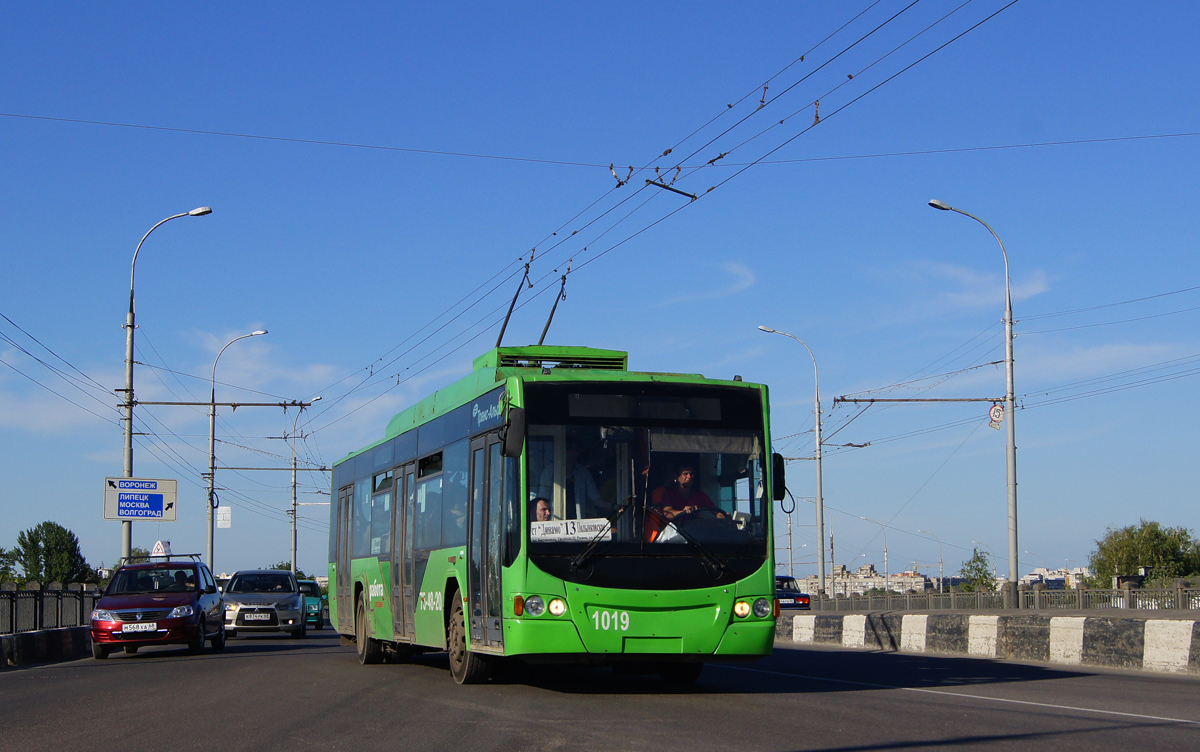 Тамбов, ВМЗ-5298.01 «Авангард» № 1019