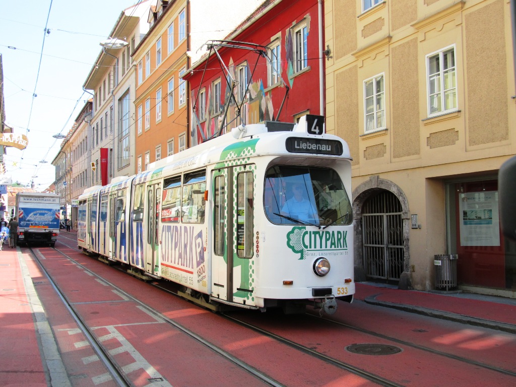 Грац, Duewag GT8 № 533