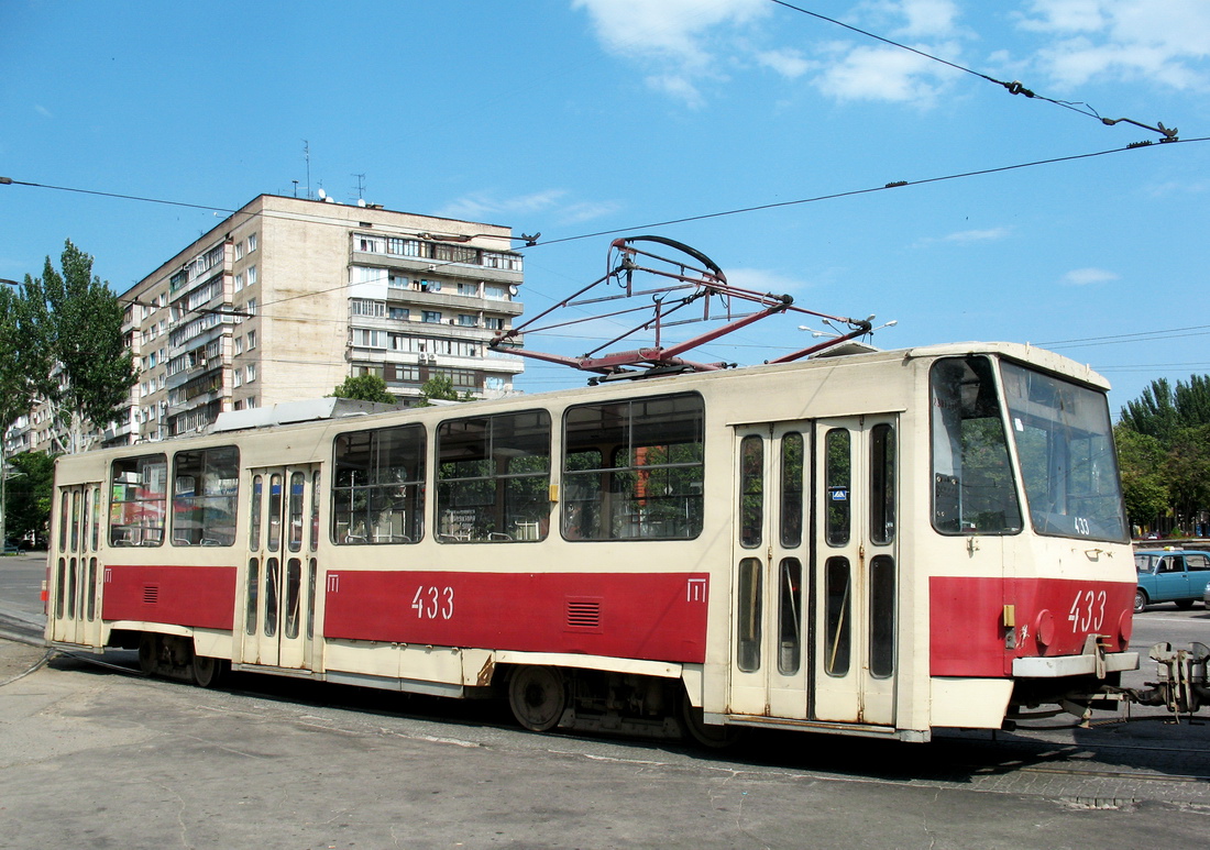 Запорожье, Tatra T6B5SU № 433