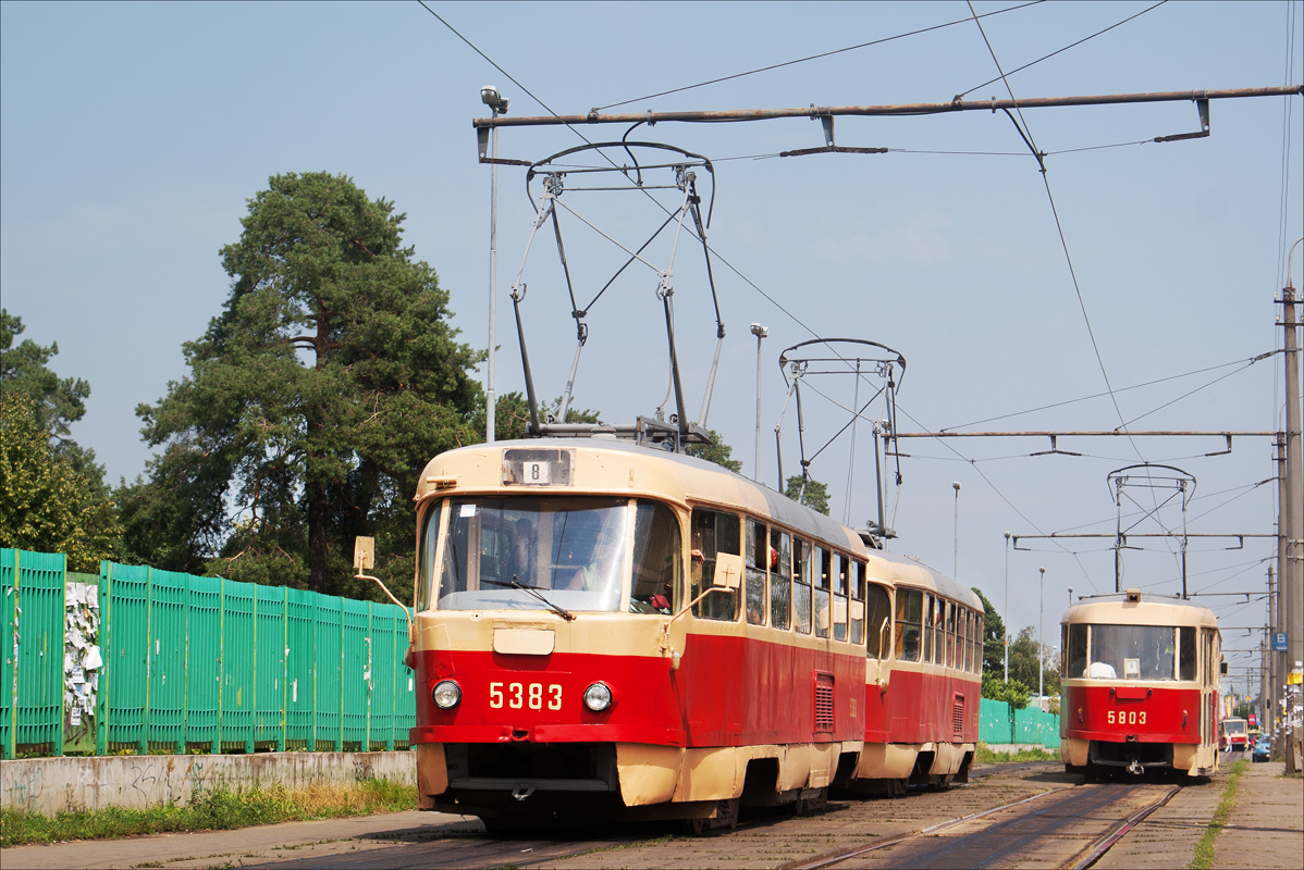 Киев, Tatra T3SU № 5383