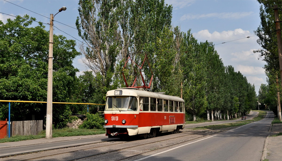 Донецк, Tatra T3SU № 919