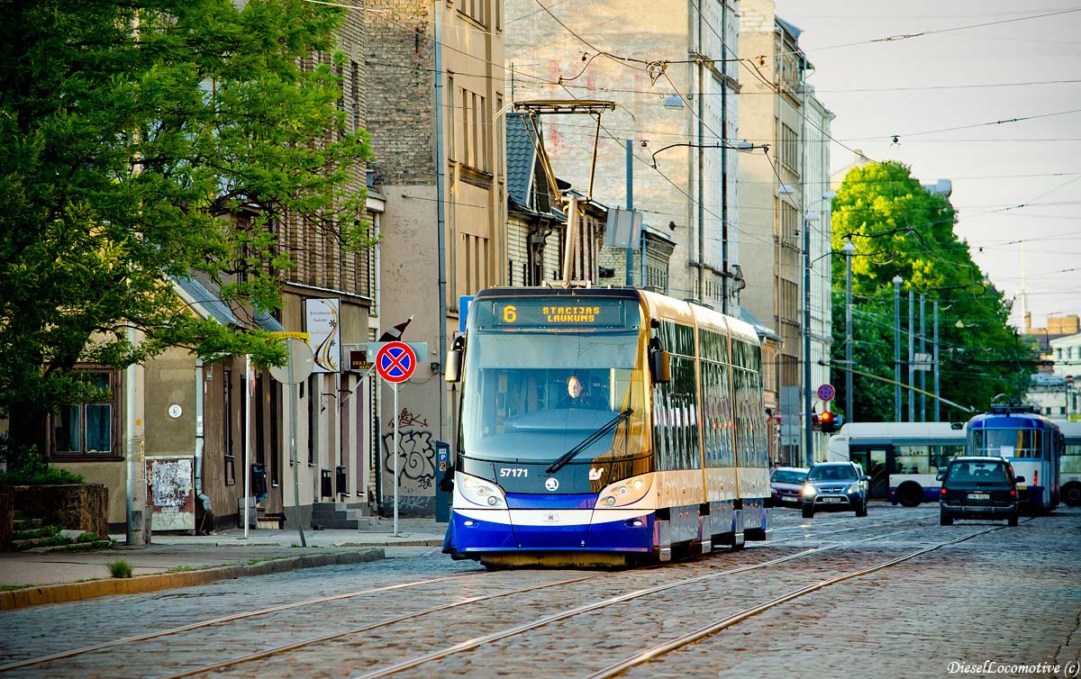 Ryga, Škoda 15T ForCity Alfa Riga Nr 57171