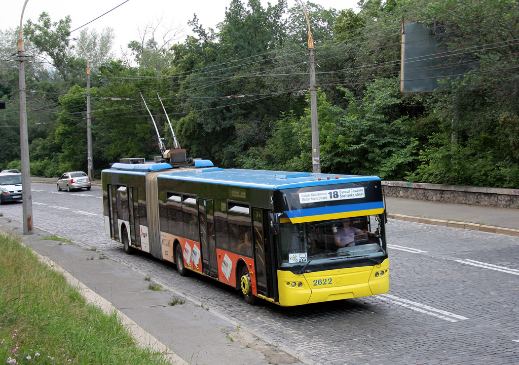 Kyjev, LAZ E301D1 č. 2622