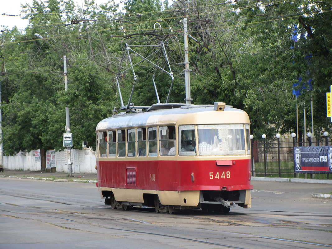 Киев, Tatra T3SU № 5448
