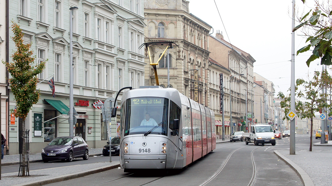 Прага, Škoda 14T Elektra № 9148