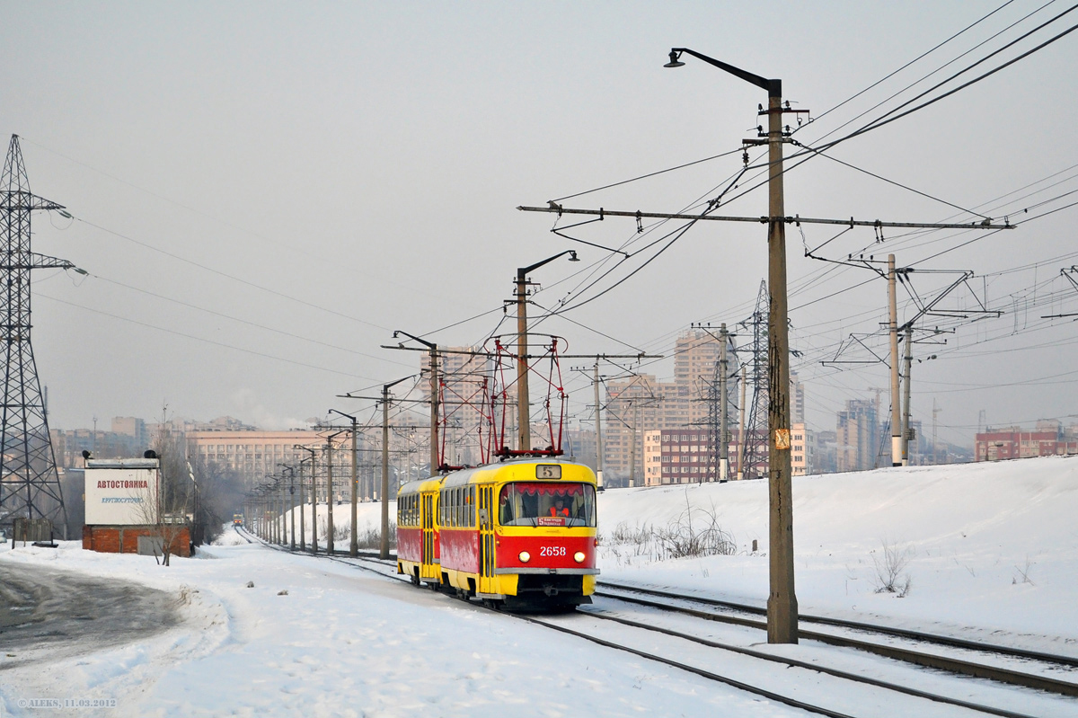 Волгоград, Tatra T3SU (двухдверная) № 2658; Волгоград, Tatra T3SU (двухдверная) № 2659