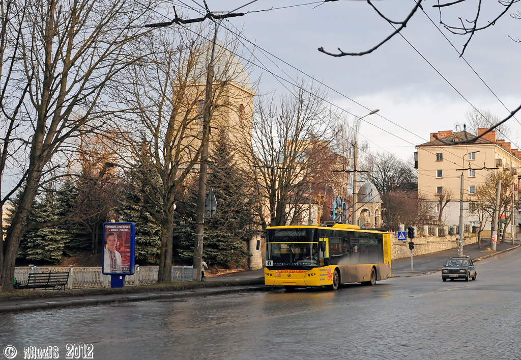 Тернополь, ЛАЗ E183D1 № 146