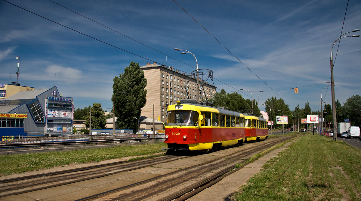 Киев, Tatra T3SU № 6029