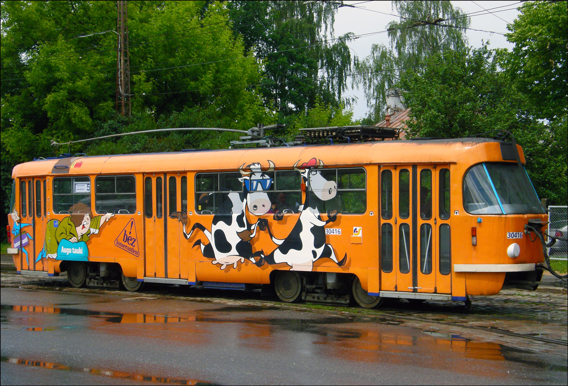 Riga, Tatra T3A č. 30416