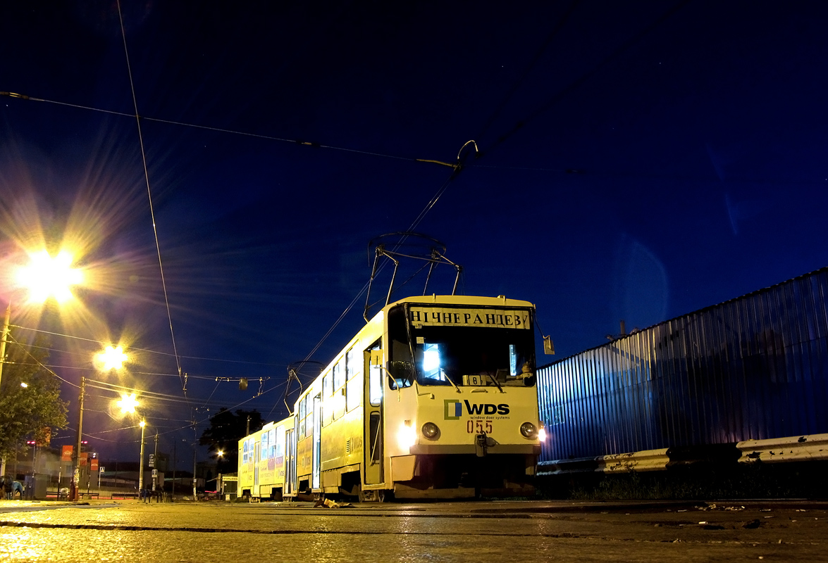 Киев, Tatra T6B5SU № 055