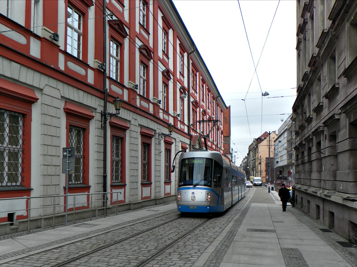Вроцлав, Škoda 16T Elektra № 3016