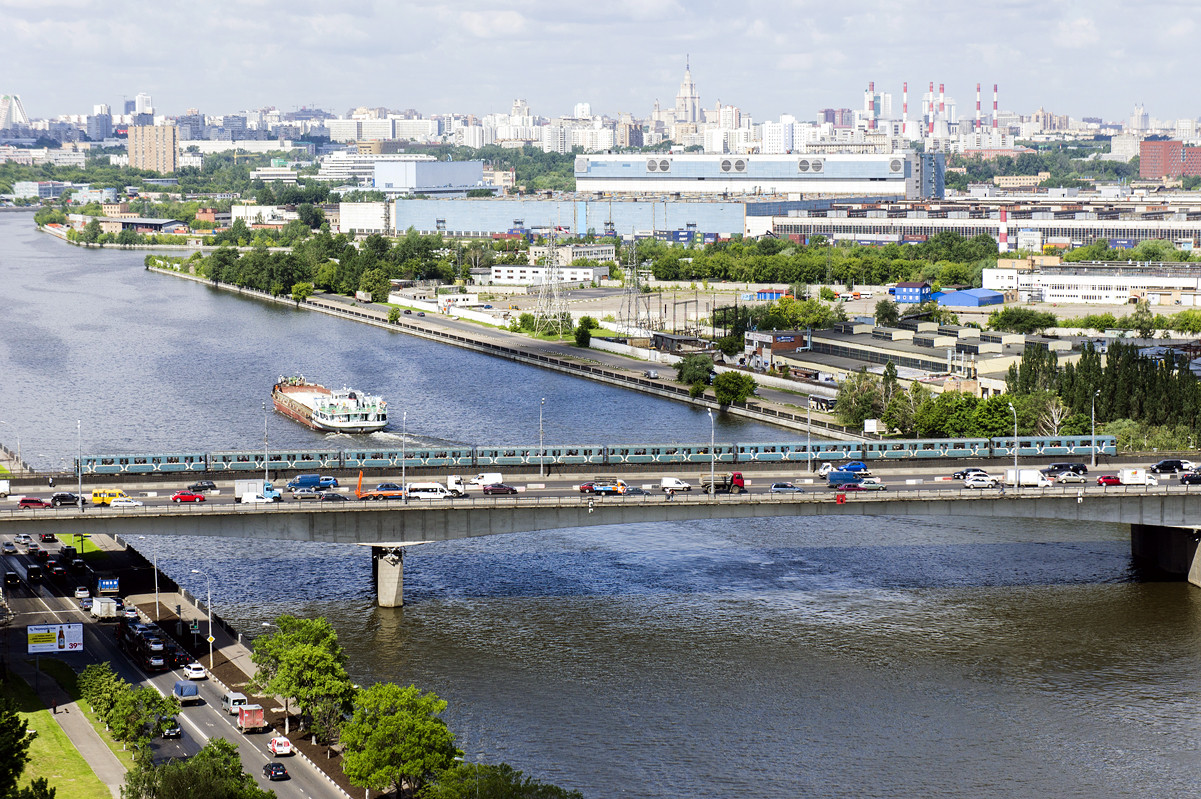 Москва — Виды с высоты; Москва — Метрополитен — [2] Замоскворецкая линия