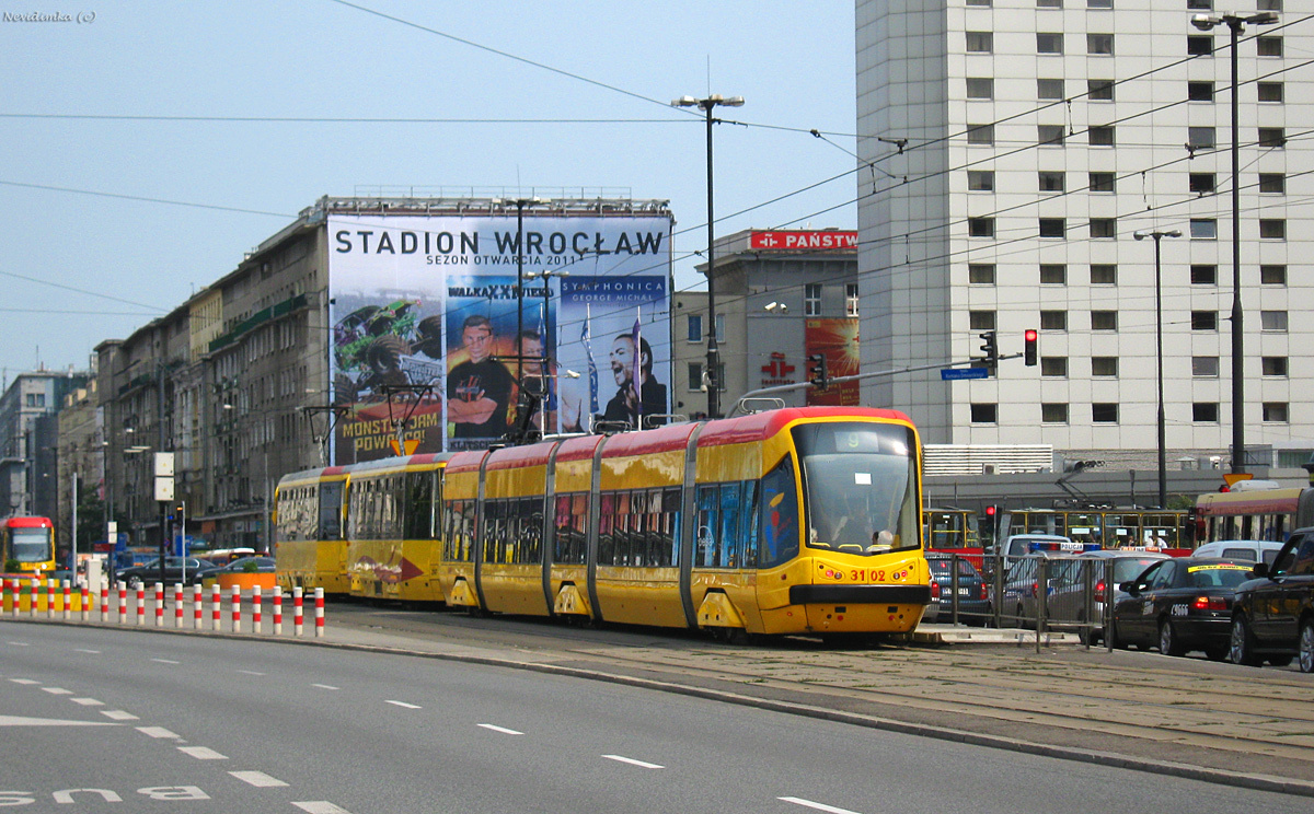 Варшава, PESA Tramicus 120N № 3102