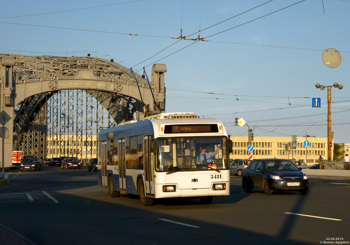 Санкт-Петербург, БКМ 321 № 3411