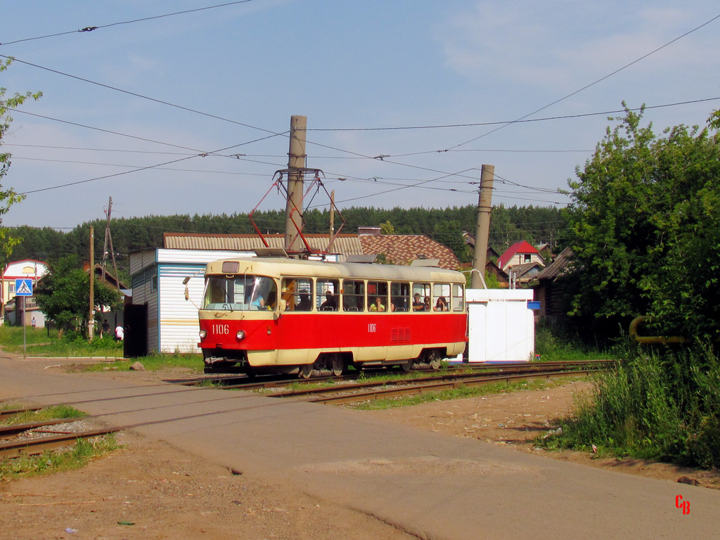 Iževsk, Tatra T3SU (2-door) č. 1106