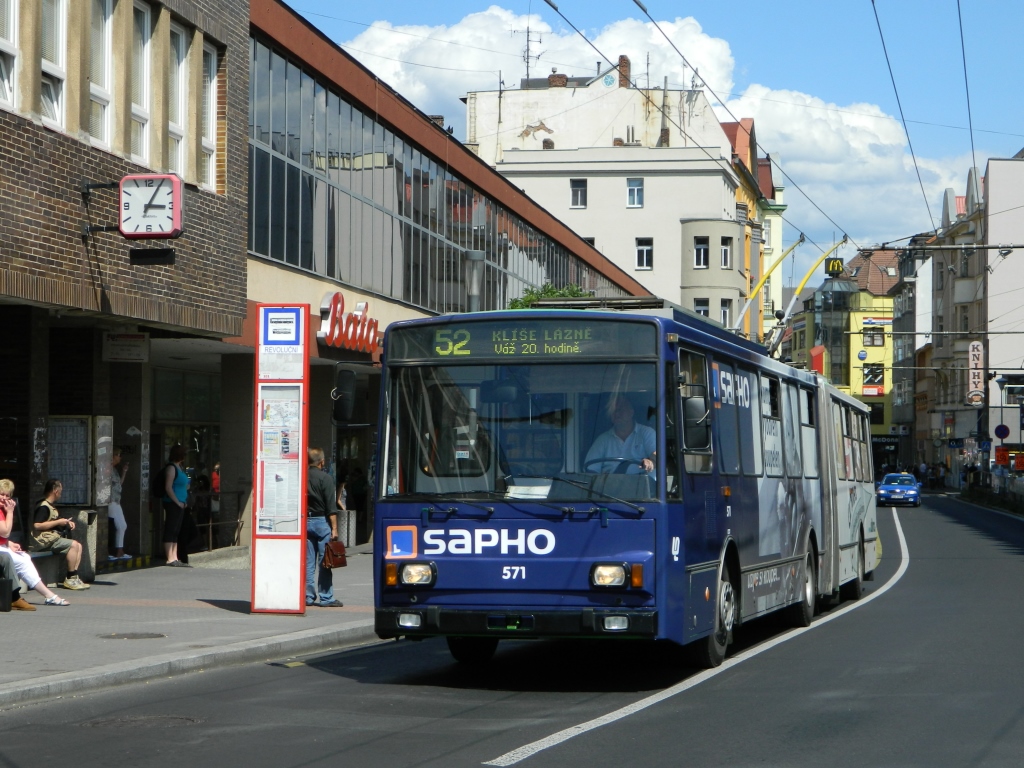 Усти-над-Лабем, Škoda 15Tr13/6M № 571