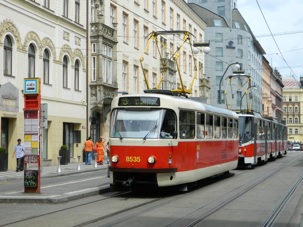 Прага, Tatra T3R.P № 8535
