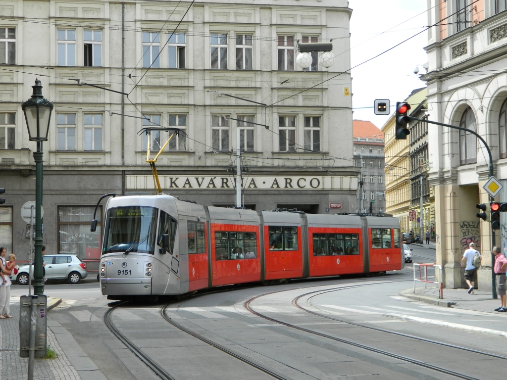 Прага, Škoda 14T Elektra № 9151