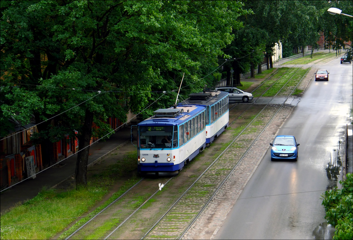 Рига, Tatra T6B5SU № 32036