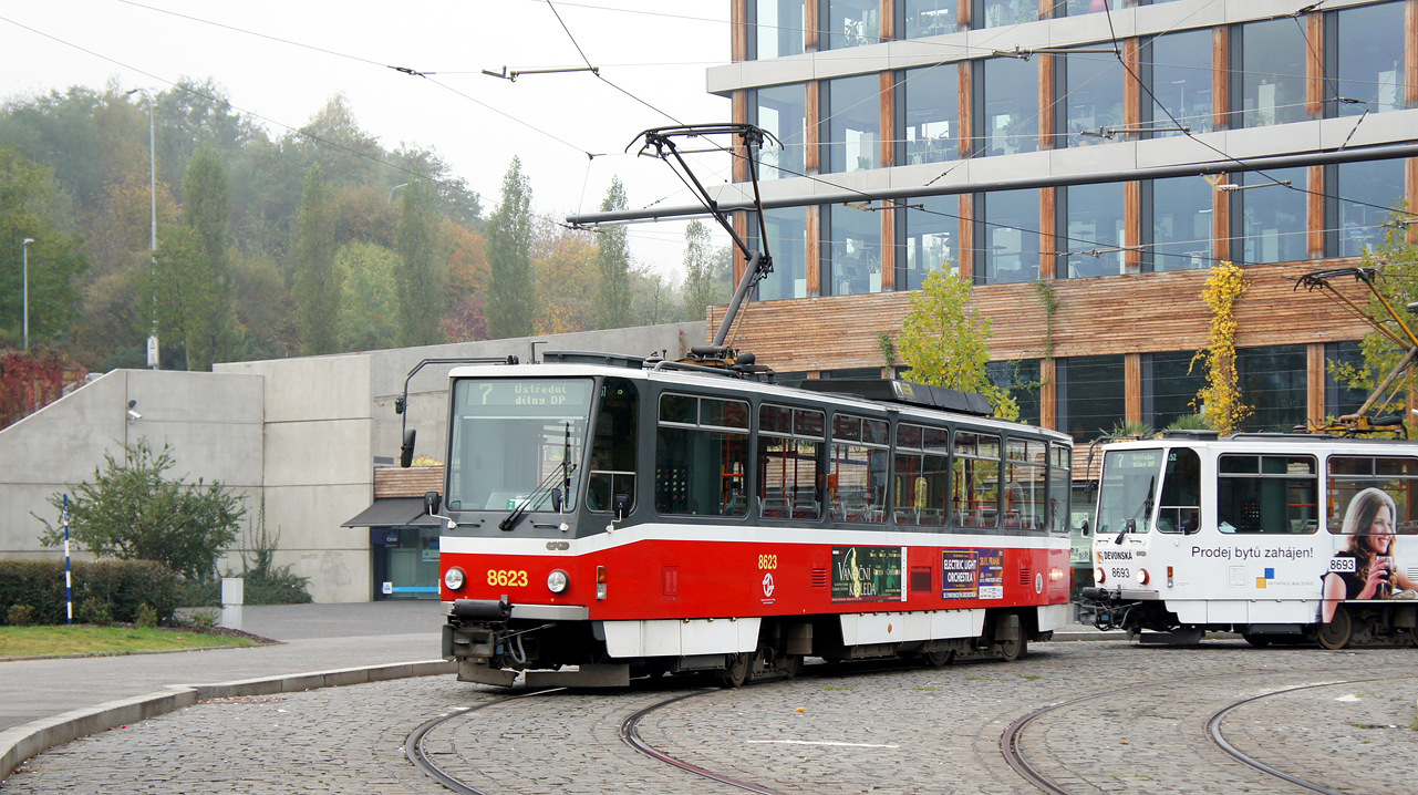 Прага, Tatra T6A5 № 8623