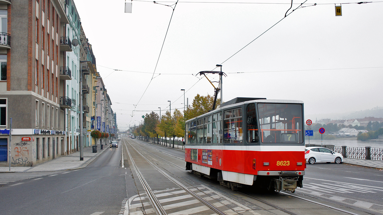Прага, Tatra T6A5 № 8623