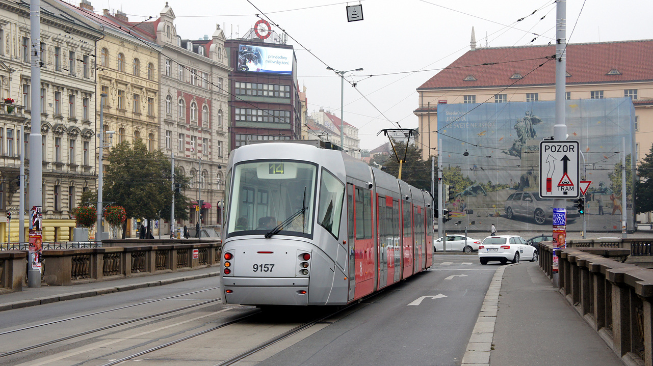 Prague, Škoda 14T Elektra № 9157